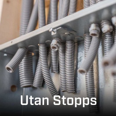 utan stopps elcentral plåt elektroskutt