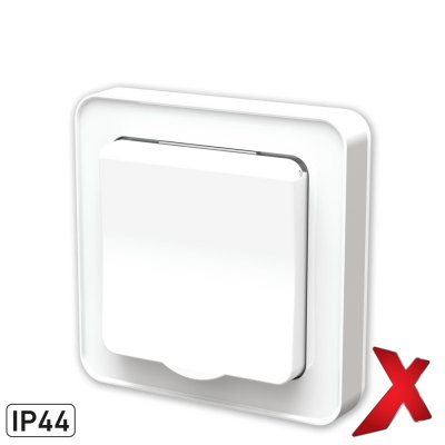 vägguttag ip44 1-vägs 16a infällt 7053531583378