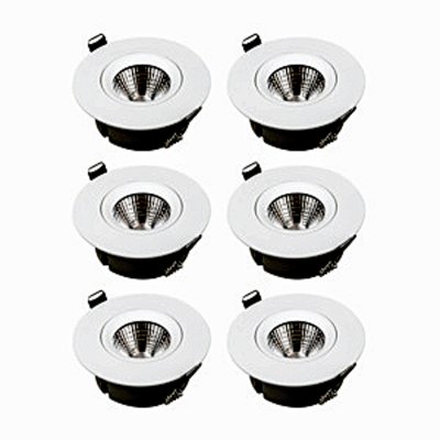 zebra downlight izo switch 6-pack 6,5w 2700k 3000k ZDLIZO6V 7350066564798